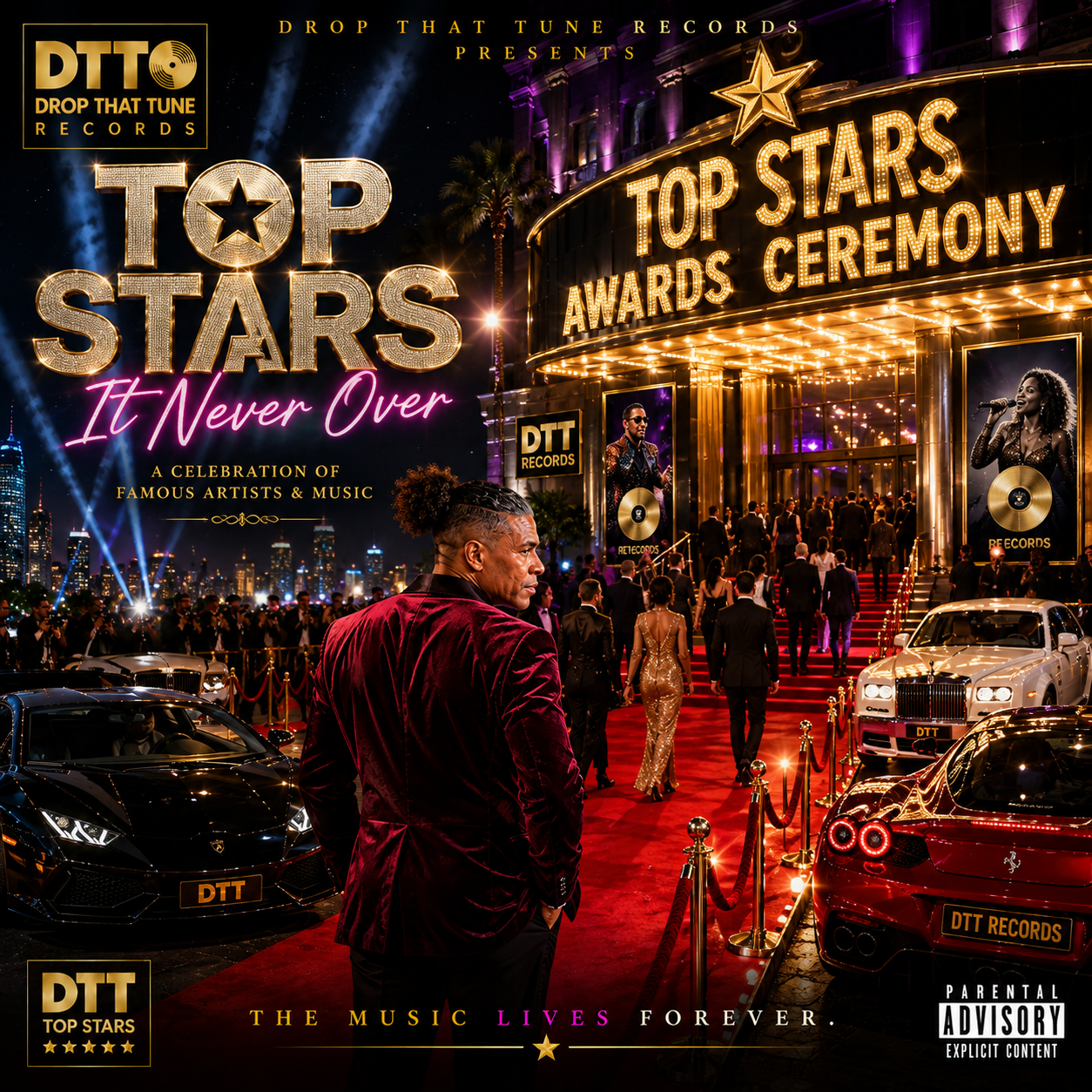 Top Stars It Never Over